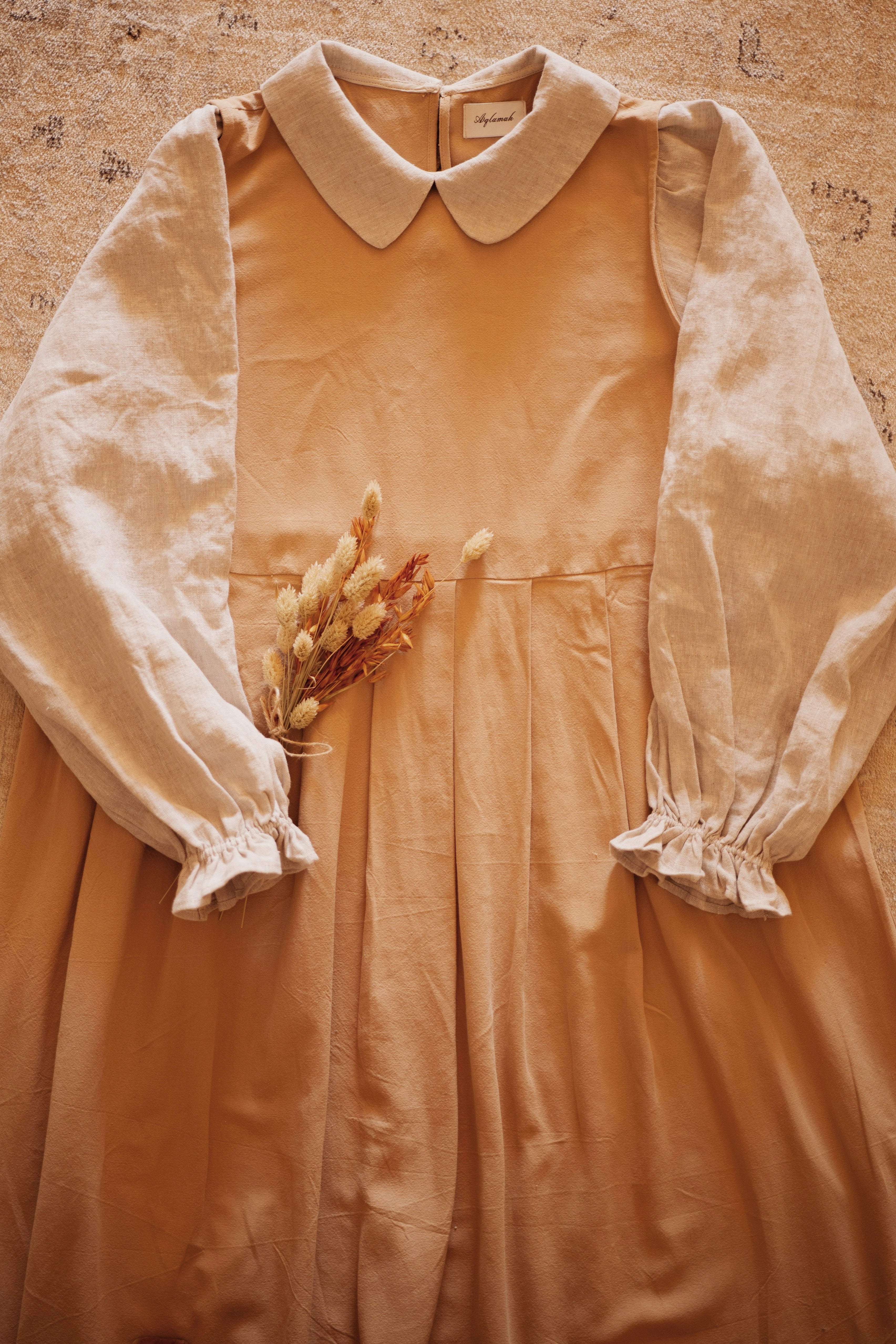 The Prélude Dress — Honey Camel