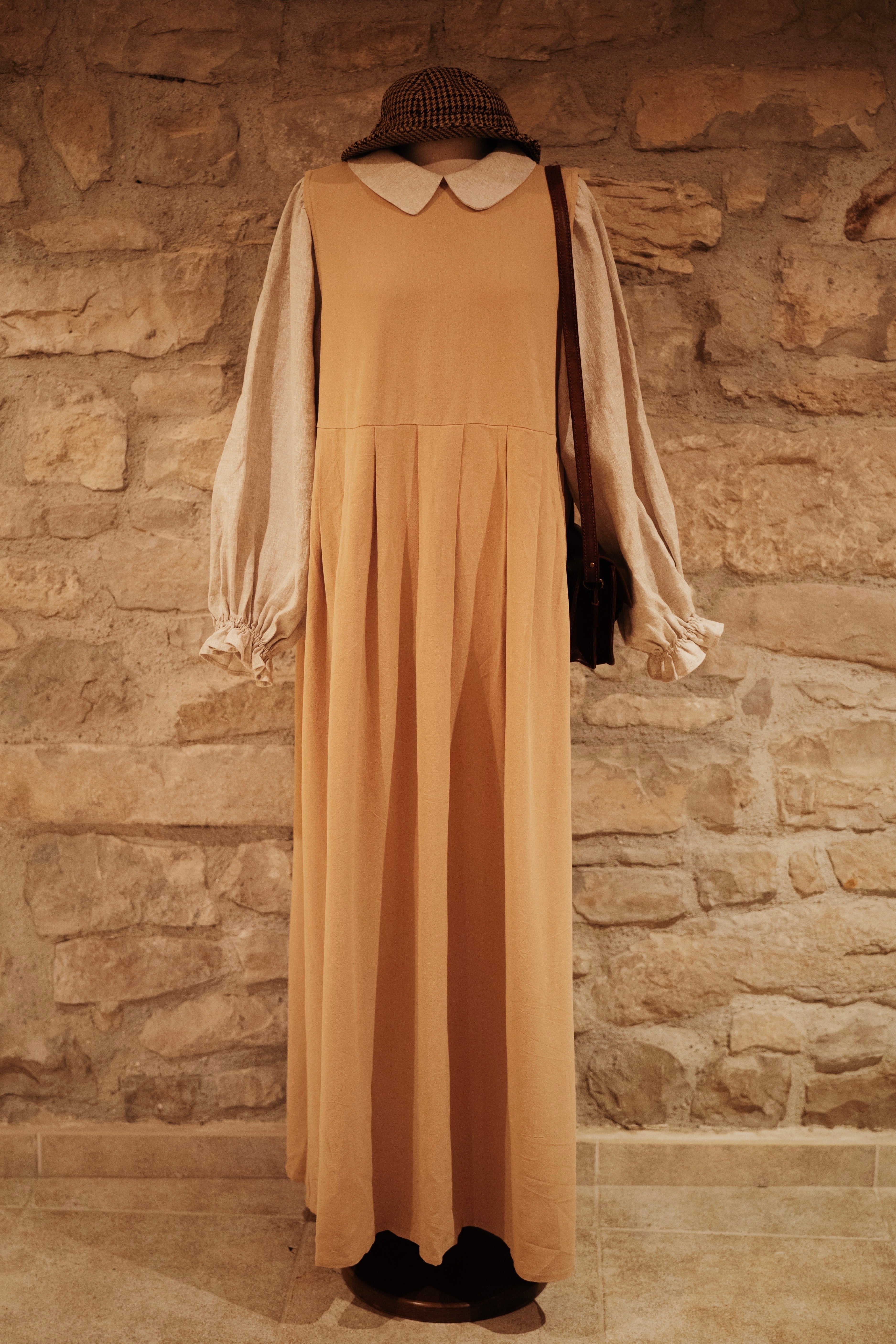 The Prélude Dress — Honey Camel