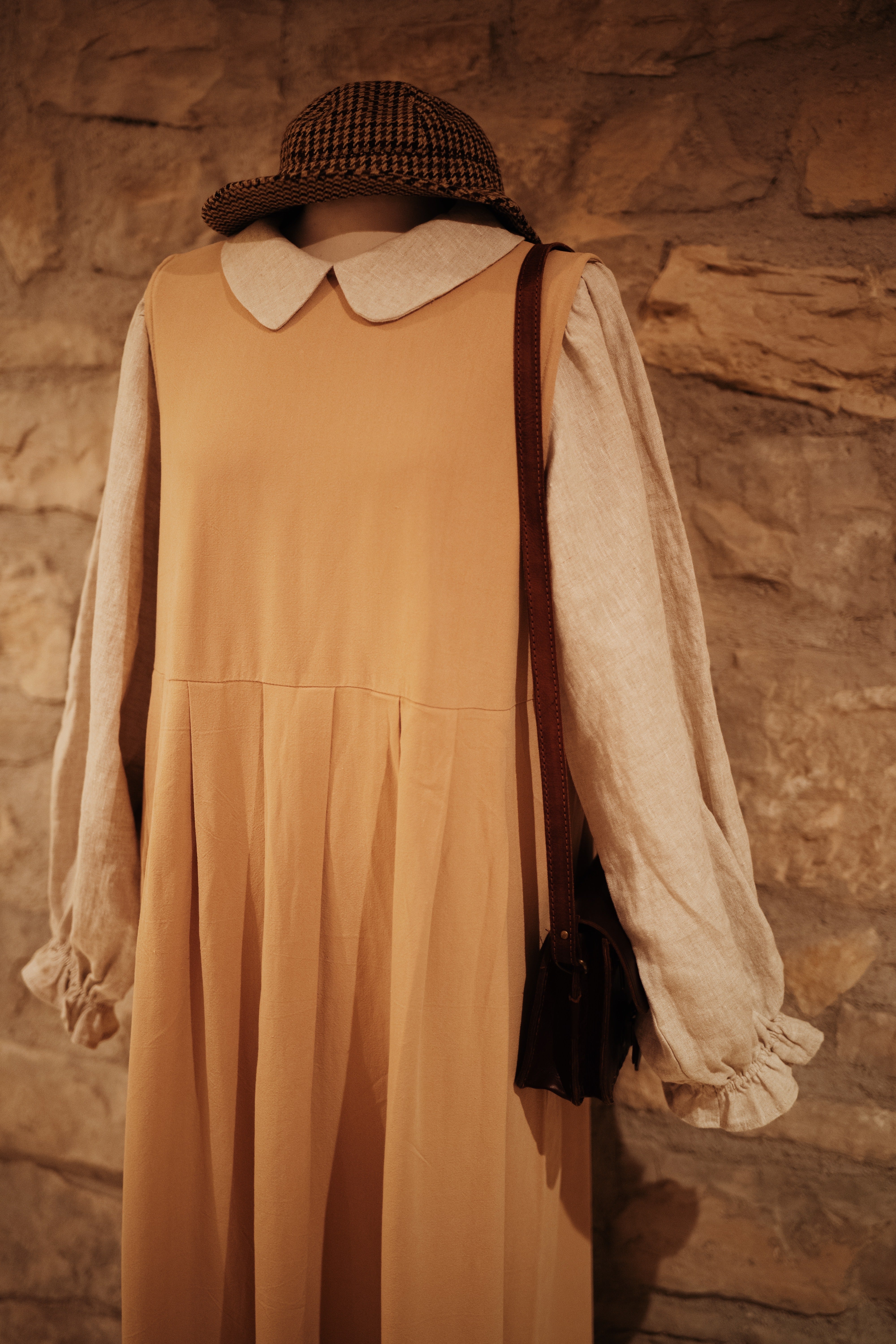 The Prélude Dress — Honey Camel